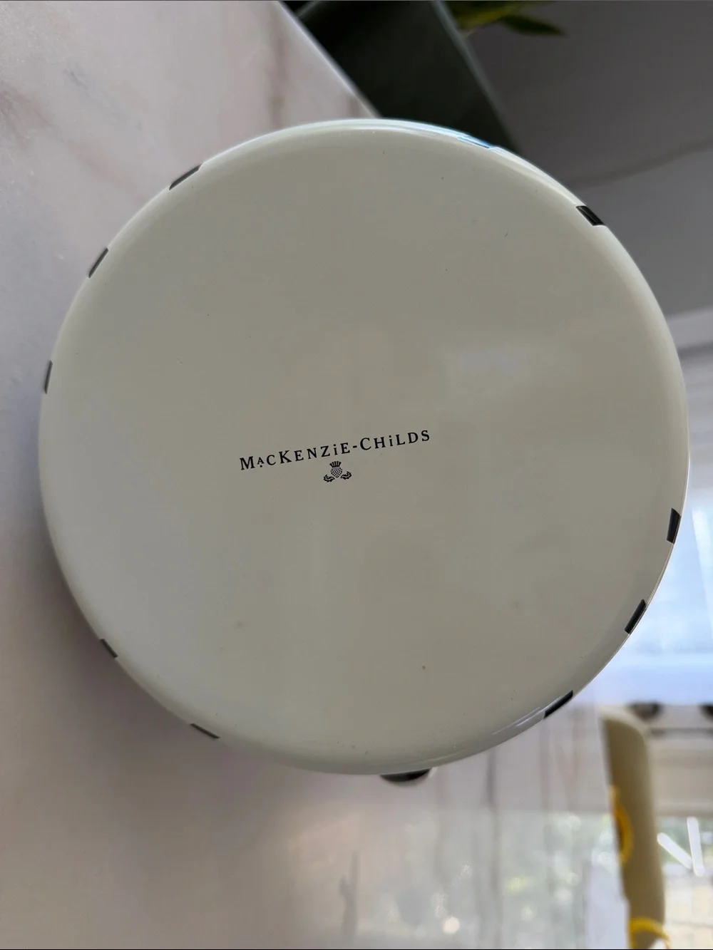 MacKenzie-Childs Zebra 2 Quart Tea Kettle
